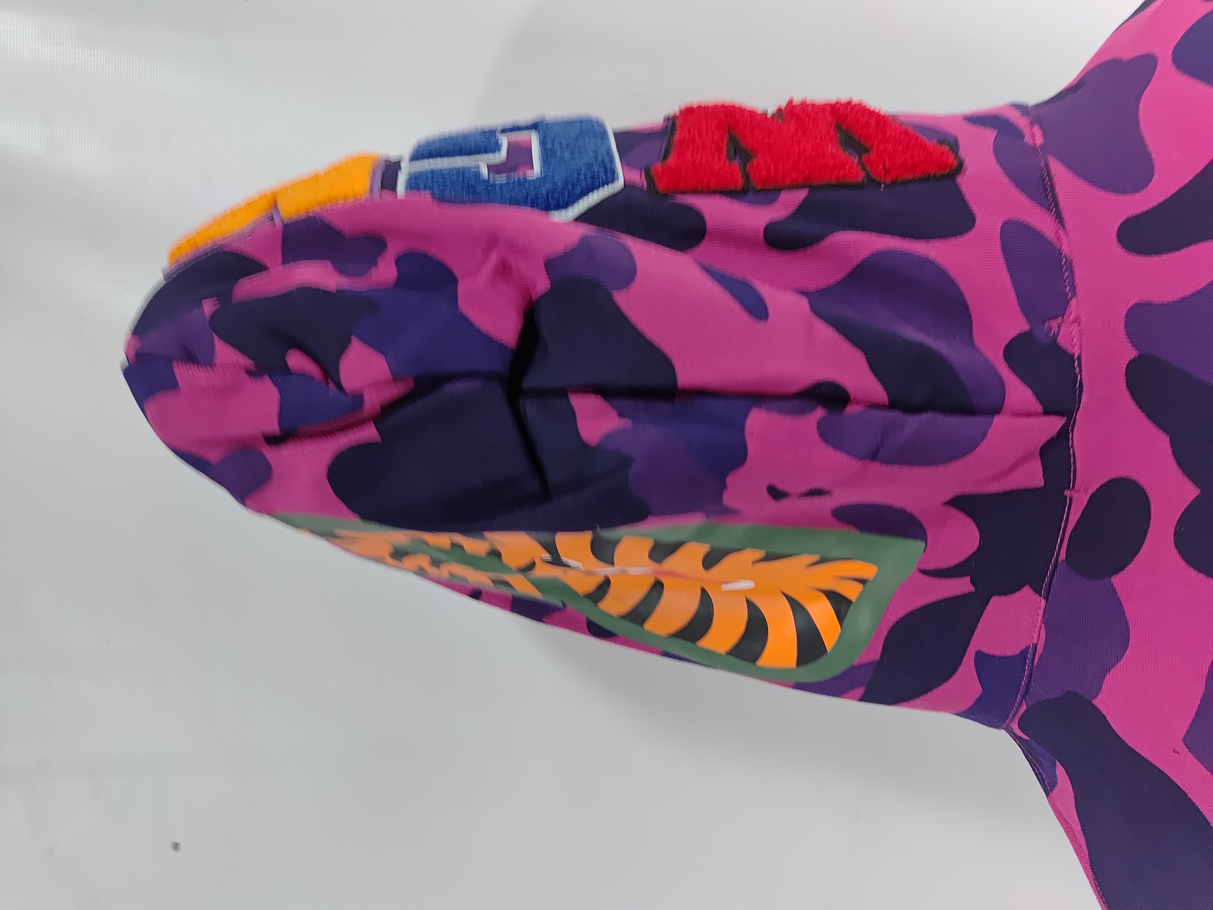 BAPE Color Camo Shark Zip Hoodie Purple 4580793338444 review StockxKicks 04