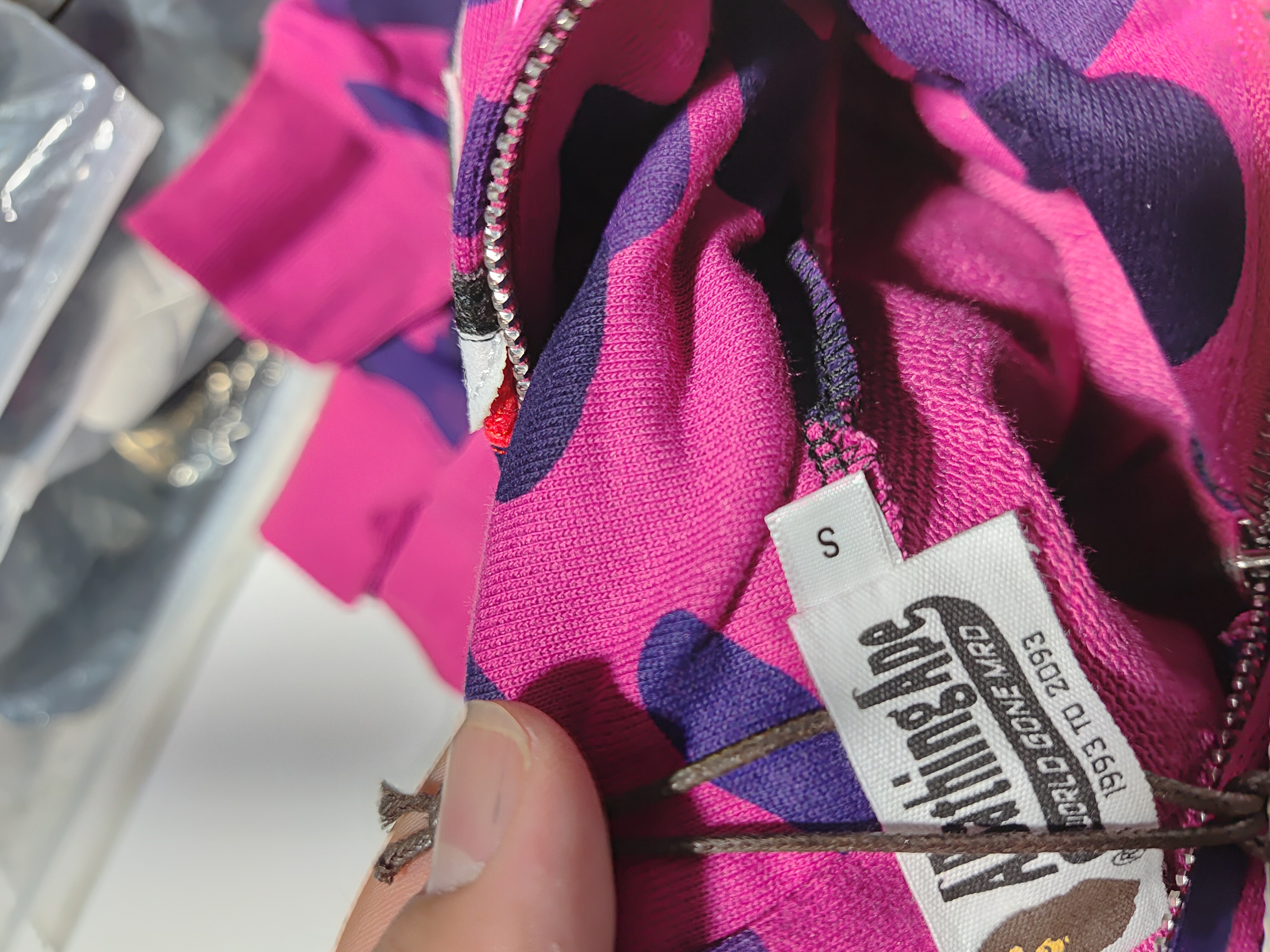 BAPE Color Camo Shark Zip Hoodie Purple 4580793338444 review StockxKicks 00