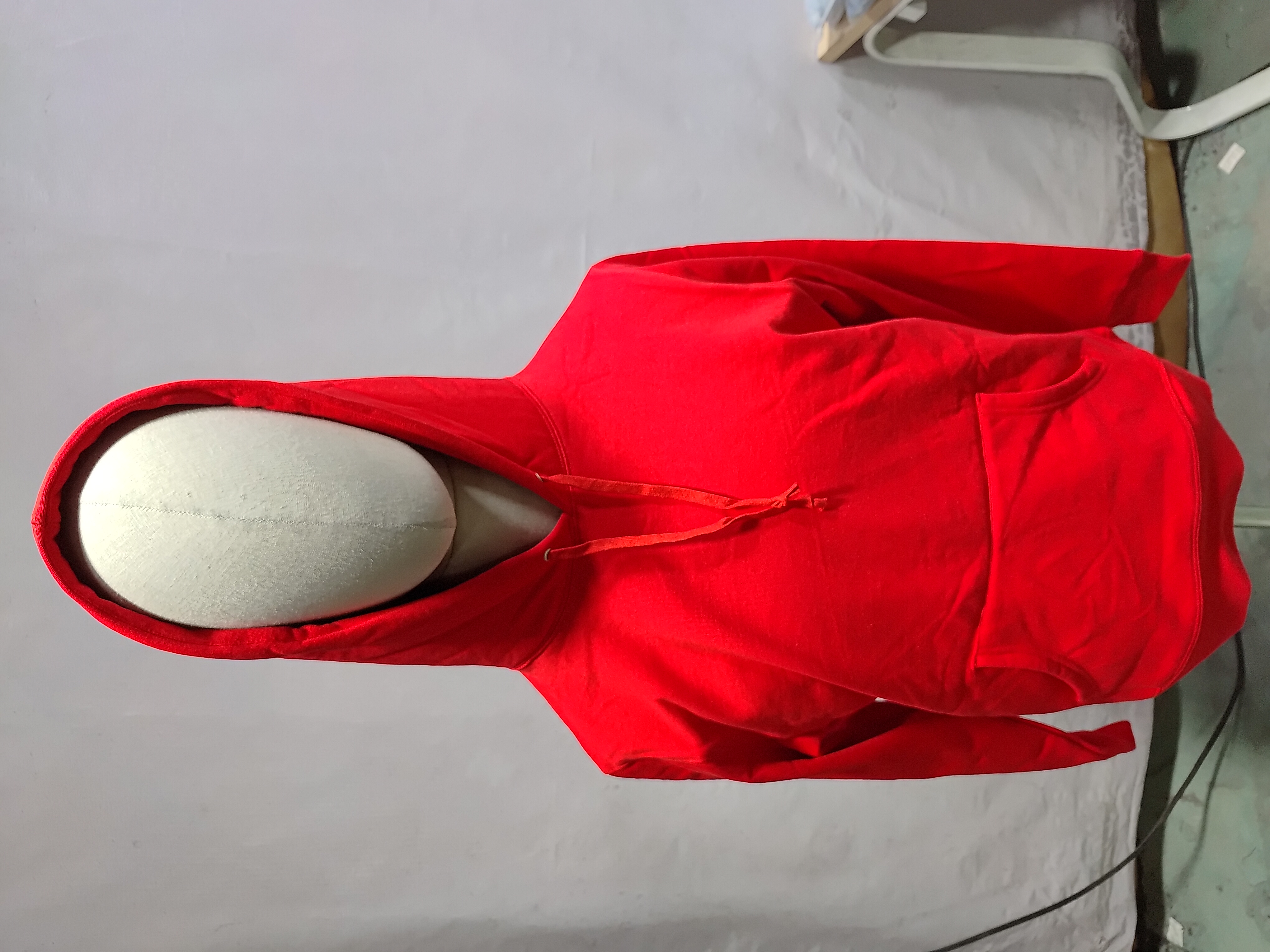 Supreme Satin Appliqué Hooded Sweatshirt Red review StockxKicks 01