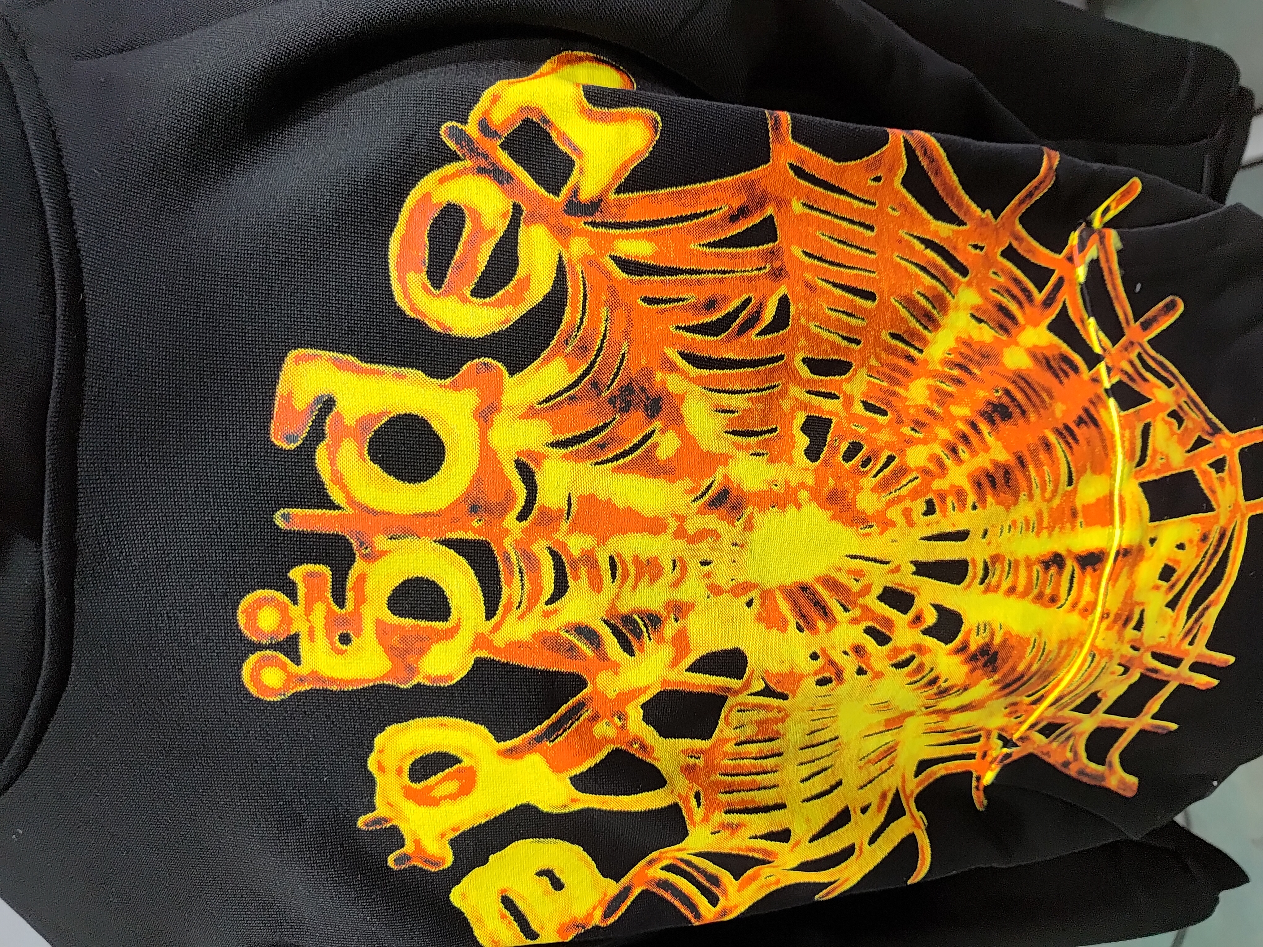 Sp5der OG Web V2 Hoodie & Sweatpant Set Black #8228 review StockxKicks 02