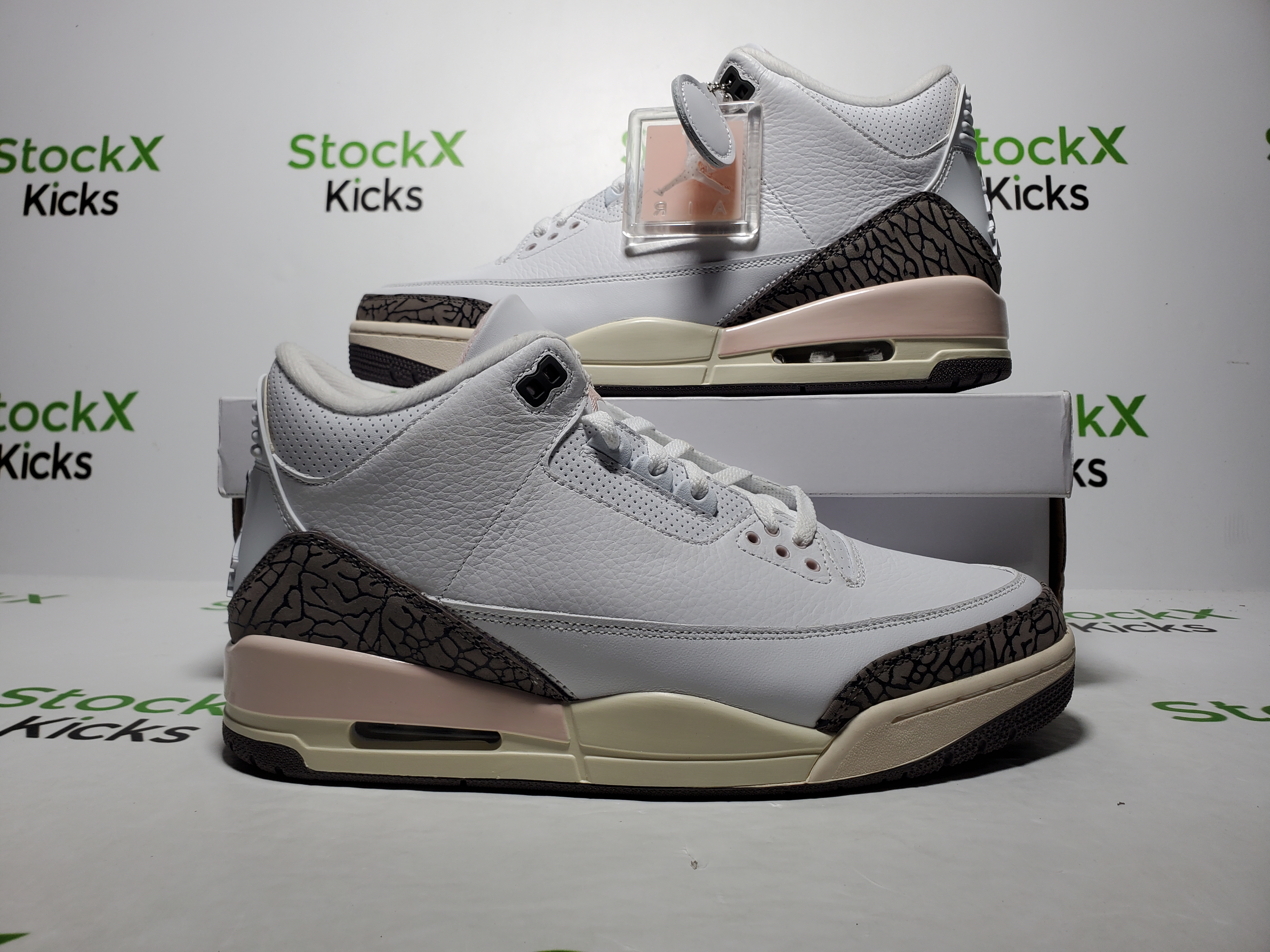PK God Batch Air jordan 3 Retro Neapolitan Dark Mocha CK9246-102 review StockxKicks 05