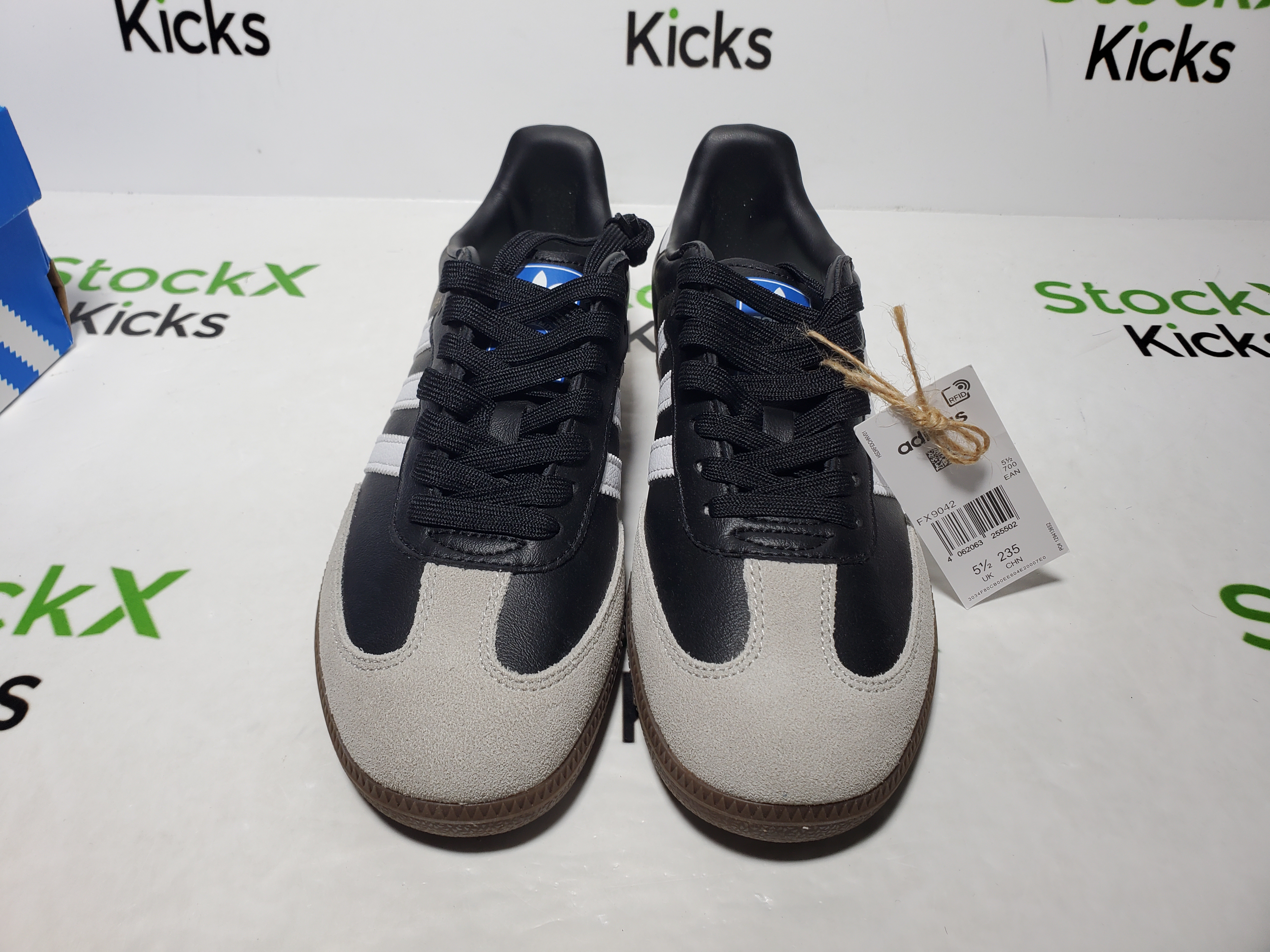 Adidas Samba OG Black White Gum FX9042 review StockxKicks 05