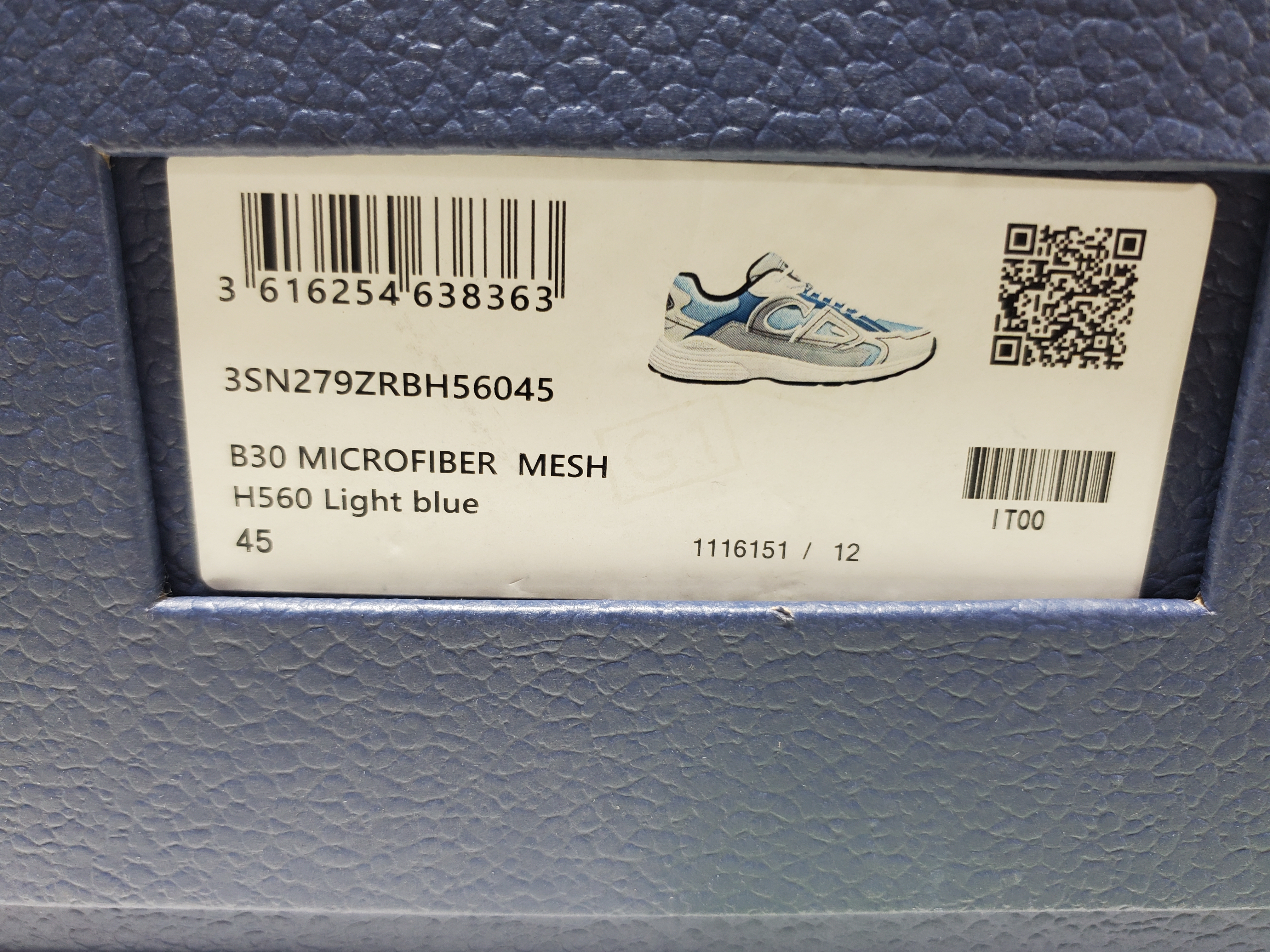 Dior B30 Mesh Light Blue Grey Trainer 3SN279ZRB_H560 review StockxKicks 00
