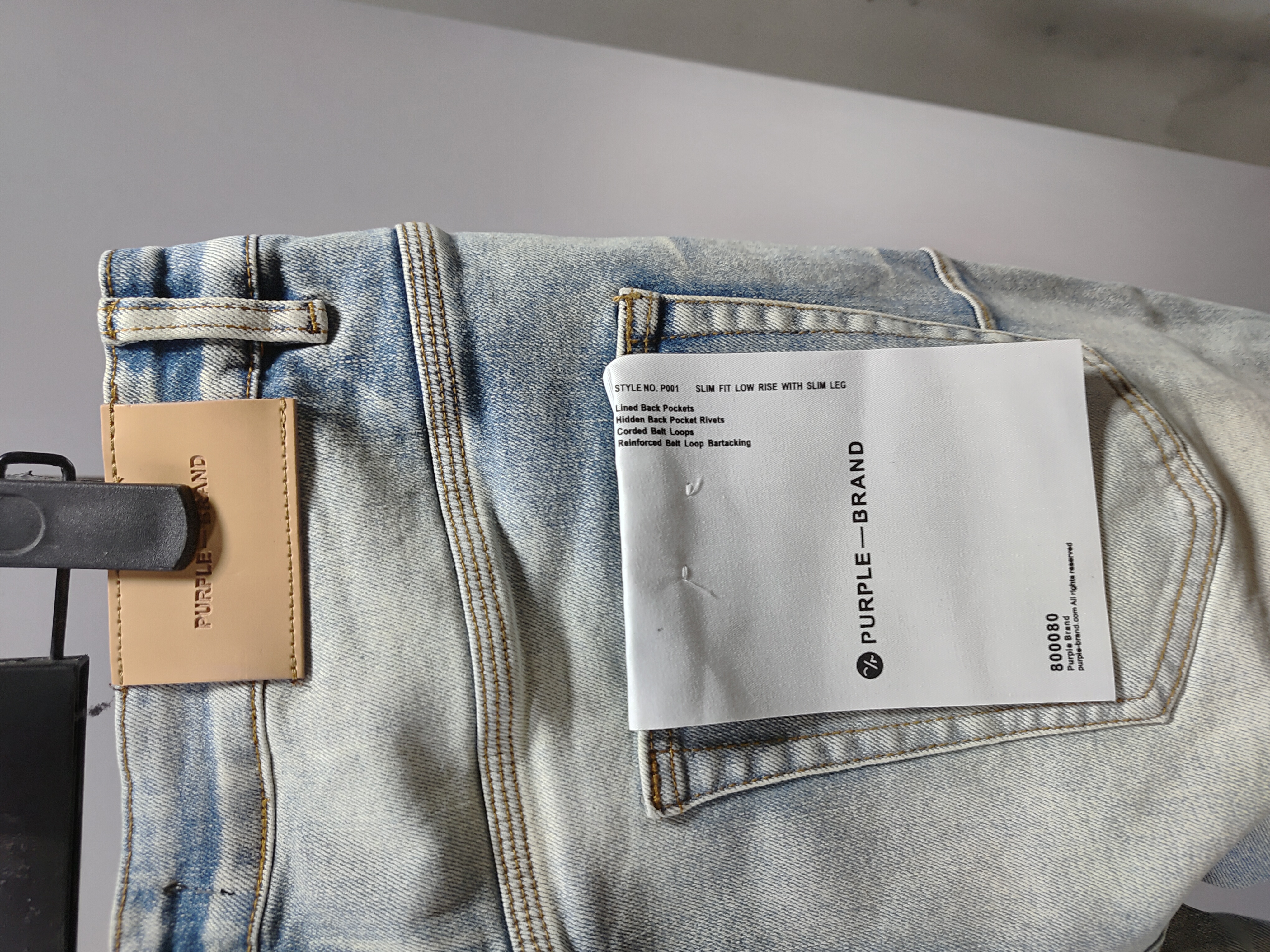 Purple Brand Fashion Jeans PU132# review StockxKicks customer order QC photos 05