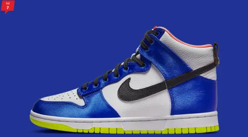 Nike Women's Exclusive Dunk High 'Blue Satin' Coming July 4th?