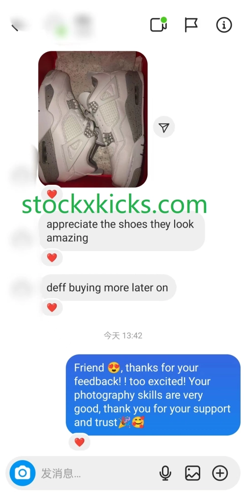 The shoes this customer photographed are great! We love it! You're the best!