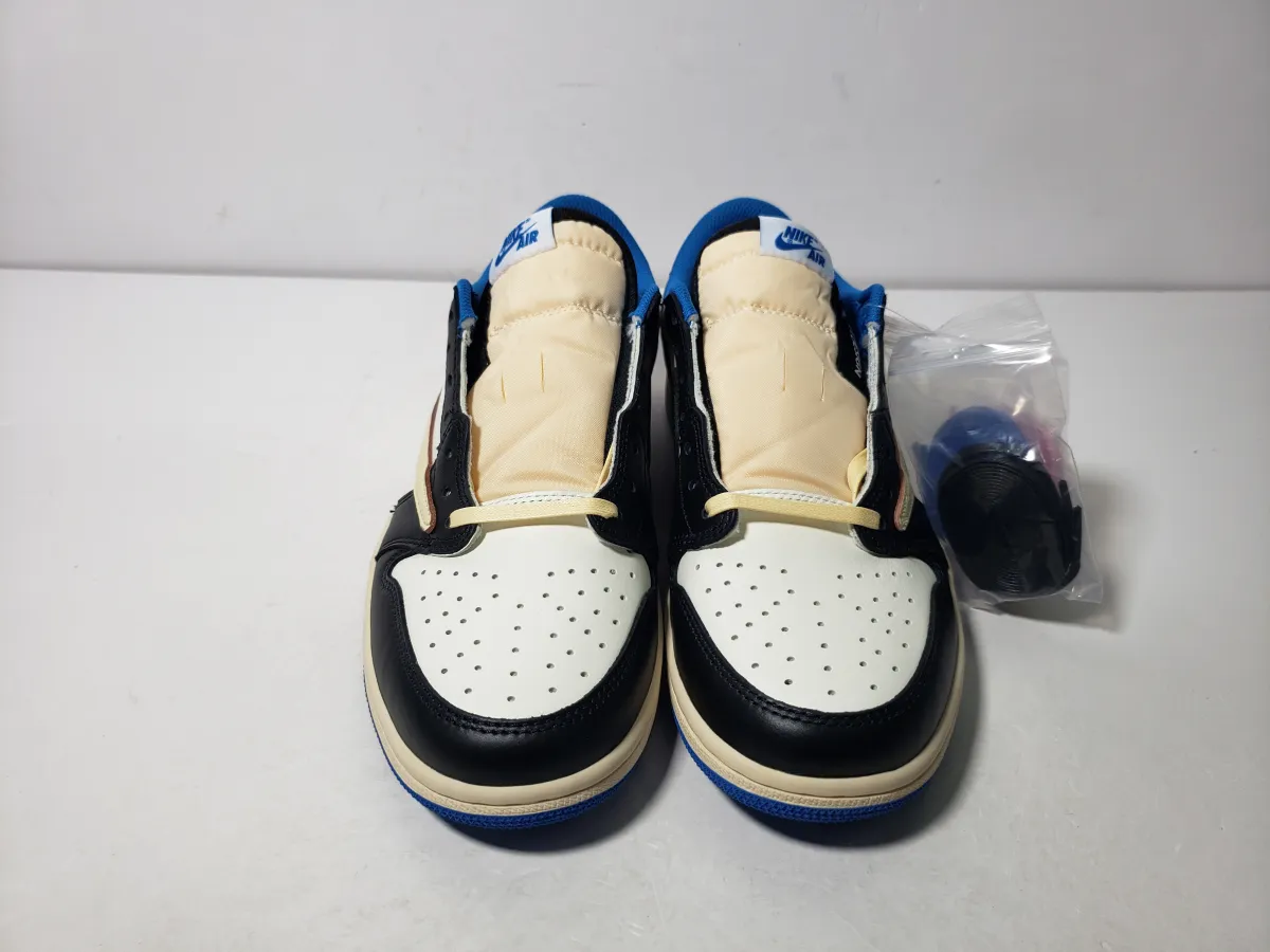 QC Pictures For Replica Air Jordan 1 Low Fragment x Travis Scott