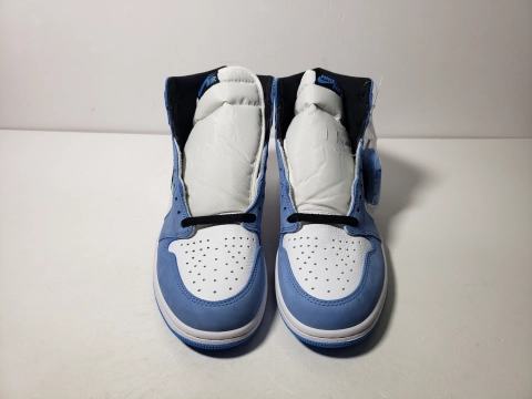 QC Pictures For Fake Air Jordan 1 Retro High White University Blue Black