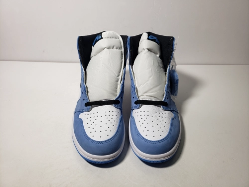 QC Pictures For Fake Air Jordan 1 Retro High White University Blue Black