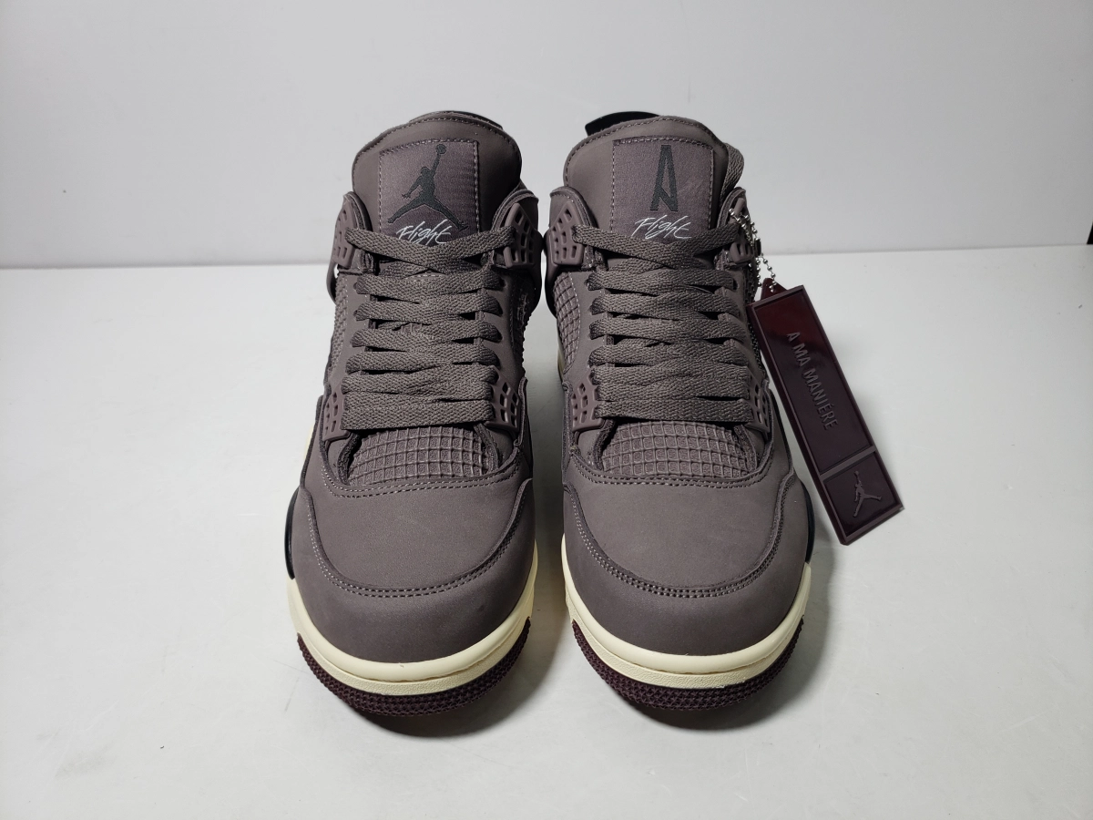 Stockx Kicks QC Pictures | Best Replica A Ma Maniére x Air Jordan 4 Violet Ore
