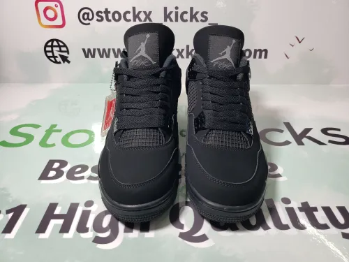 Stockx Kicks QC Pictures | Top Fake Shoes Air Jordan 4 Retro Black Cat