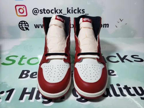 Stockx Kicks QC Pictures | Top Fake Shoes Air Jordan 1 Retro High OG Lost and Found