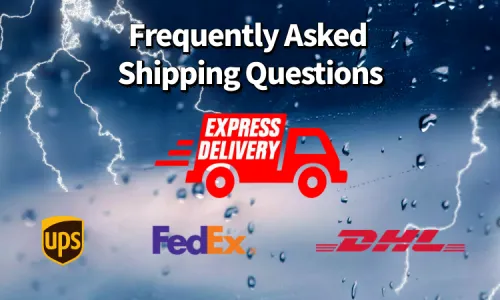 Frequently Asked Shipping Questions