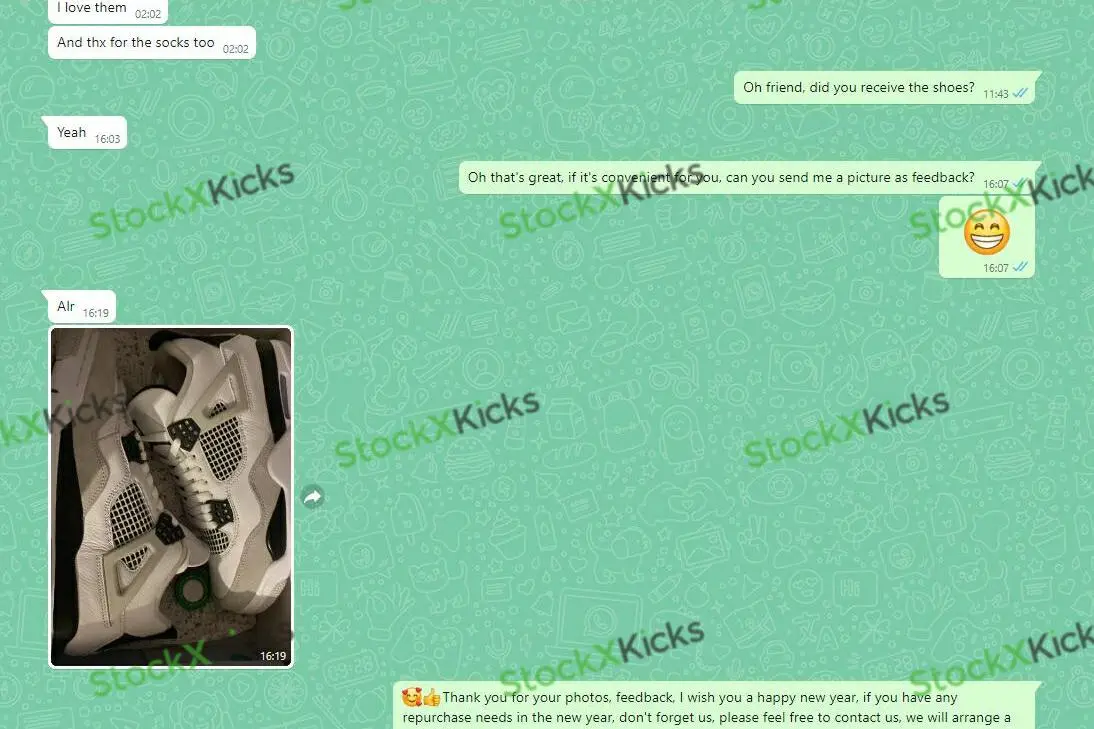 Feedback For TOP Replica Air Jordan 4 Retro Military Black DH6927-111 From Stockxkicks Customers