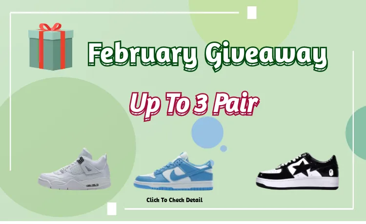 Stockx Kicks February Giveaway! Get Up To Three Pairs Of Shoes!