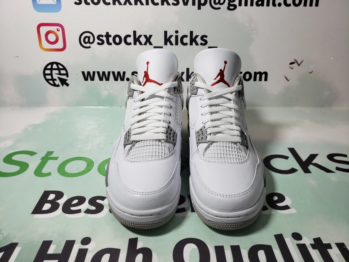 Stockx Kicks QC Pictures | Best Jordan 4 White Oreo Reps CT8527-100