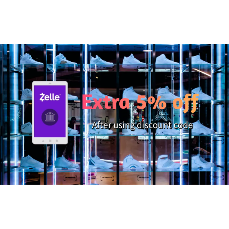 Pay With Zelle And Get An Extra 5% Off
