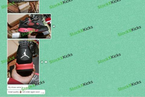 Feedback For Best Replica PK God Batch Air Jordan 4 Red Thunder CT8527-016 From Stockxkicks Customers-2