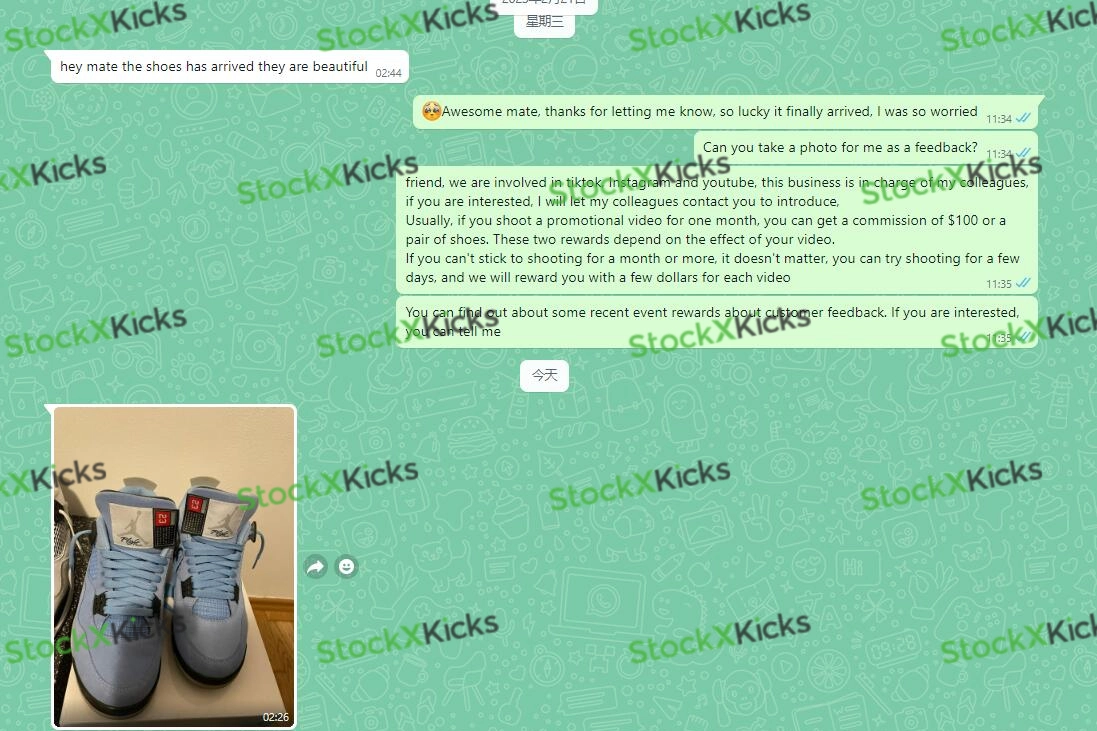 Feedback For Best Replica PK God Batch Air Jordan 4 SE University Blue CT8527-400 From Stockxkicks Customers