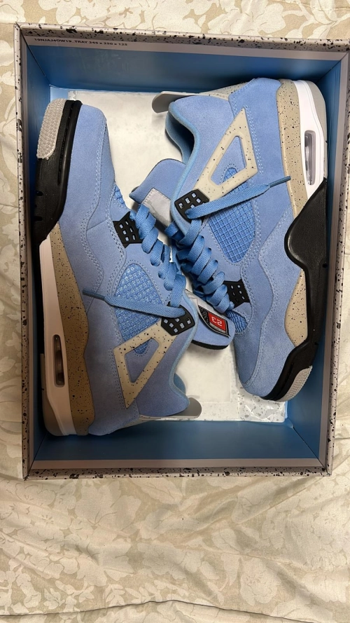 Feedback For Best Replica PK God Batch Air Jordan 4 SE University Blue CT8527-400 From Stockxkicks Customers-2
