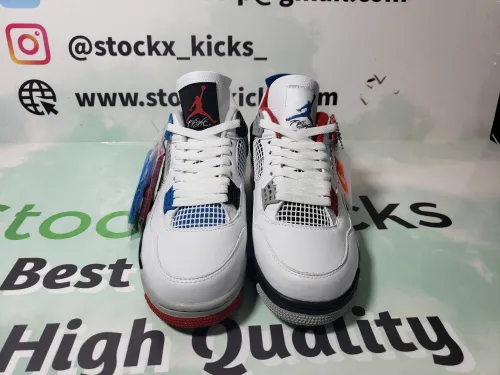 Get the Iconic Look for Less with Air Jordan 4 Retro What The Reps CI1184-146 | Stockx Kicks Quality Check Pictures