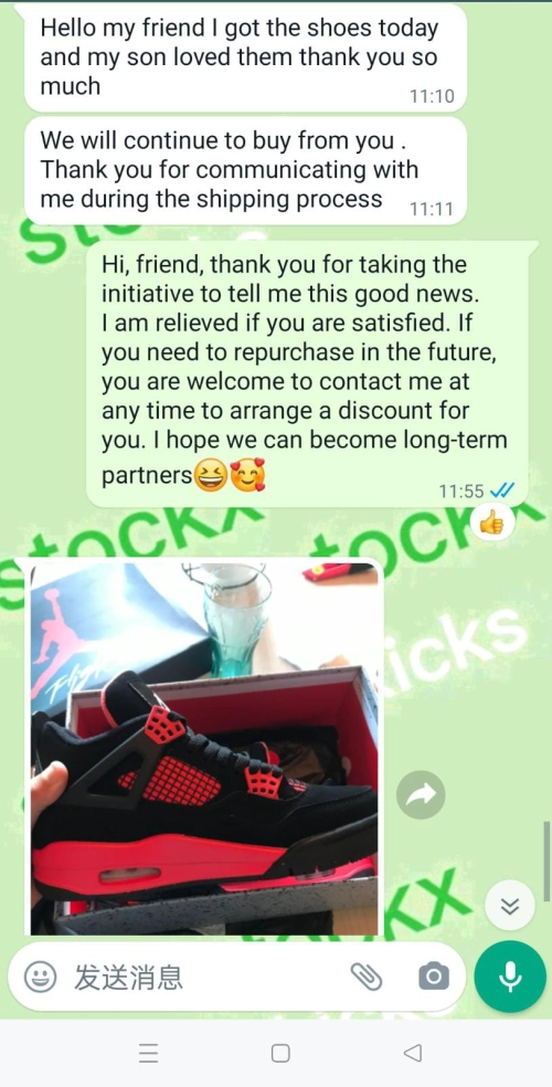 Satisfied Customer Review: Jordan 4 Red Thunder Reps CT8527-016 From StockX Kicks