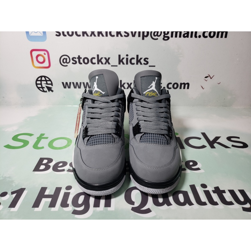 Quality Check Pictures : Jordan 4 Cool Grey Reps 308497-007