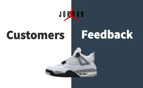 Customer Feedback : Step Up Your Sneaker Game With Jordan 4 White Cement Reps 840606-192 From StockX Kicks