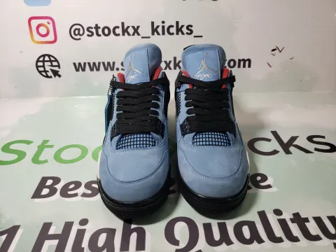 Quality Check Photos of Jordan 4 Travis Scott Cactus Jack Reps 308497-406: A Closer Look by Stockx Kicks