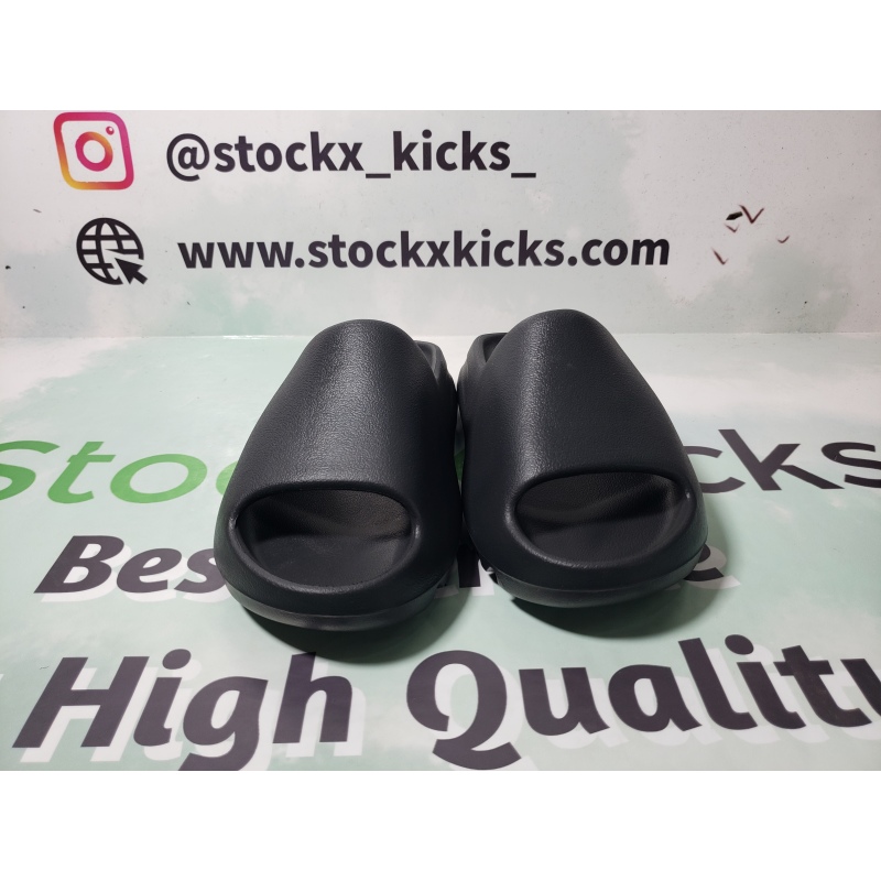 Perfect adidas Yeezy Slide Onyx HQ6448 Reps QC Photos From Stockx Kicks