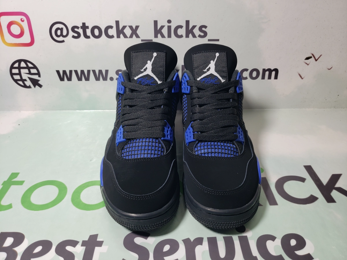Buy best Jordan 4 reps from stockxkicks | We offer cheap Jordan 4 blue thunder reps.