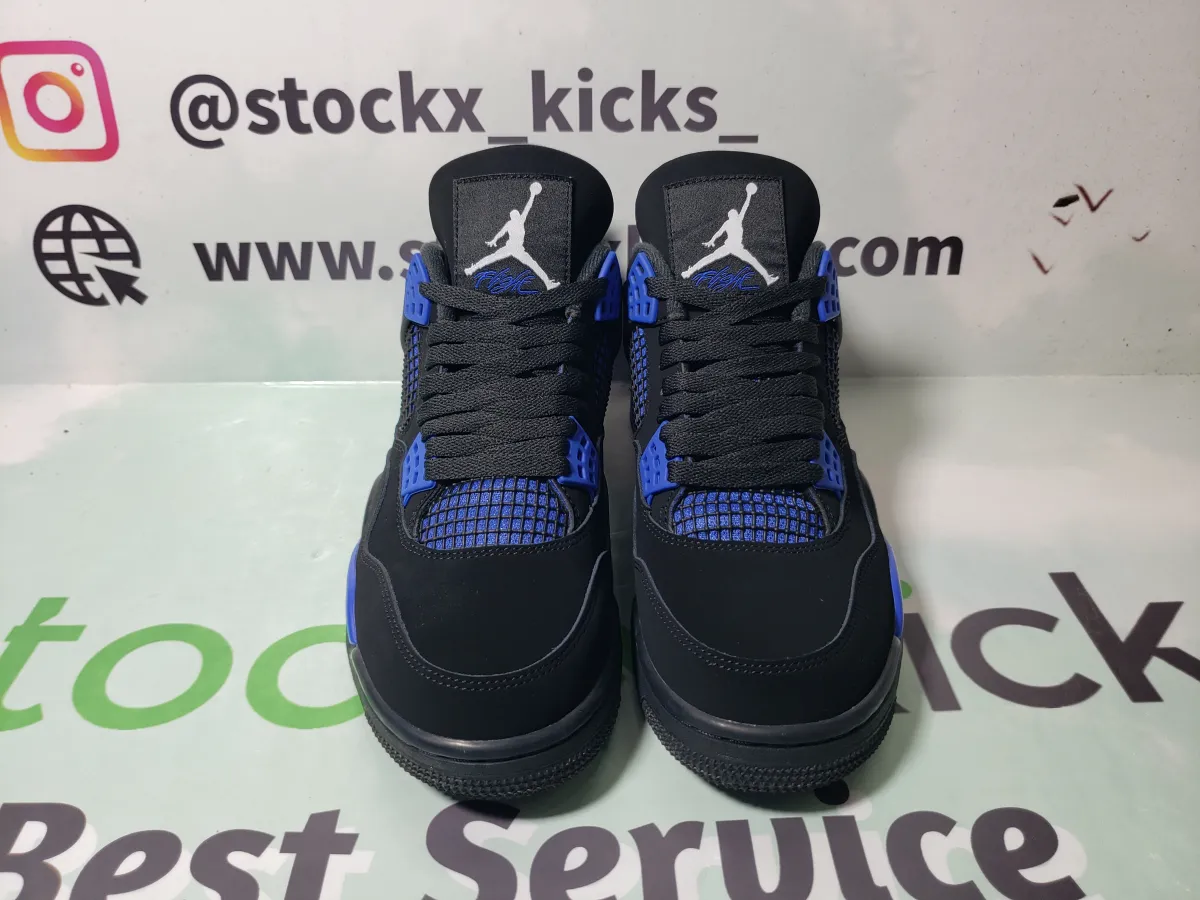 Buy best Jordan 4 reps from stockxkicks | We offer cheap Jordan 4 blue thunder reps.