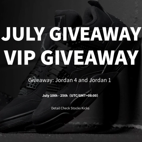 Stockx Kicks July GIVEAWAY And VIP GIVEAWAY
