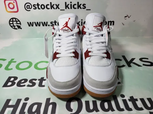 QC Pictures: Best Nike SB x Air Jordan 4 White Red Reps On Reps Shoes Site Stockx Kicks
