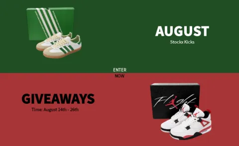 Stockx Kicks August Giveaway And VIP Giveaway
