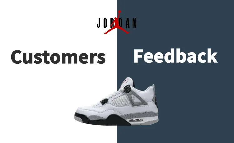 Buy best air jordan 4 white cement reps shoes from stockxkicks