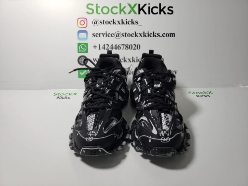 QC Photos: Best Balenciaga Tess S.Black Black And White Painting From Stockx Kicks