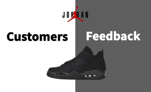 Amazing Air Jordan 4 Black Cat Reps Shoes From Stockx Kicks