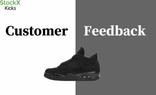 Customer Feedback:PK God Batch Air Jordan 4 Retro Black Cat CU1110-010 2