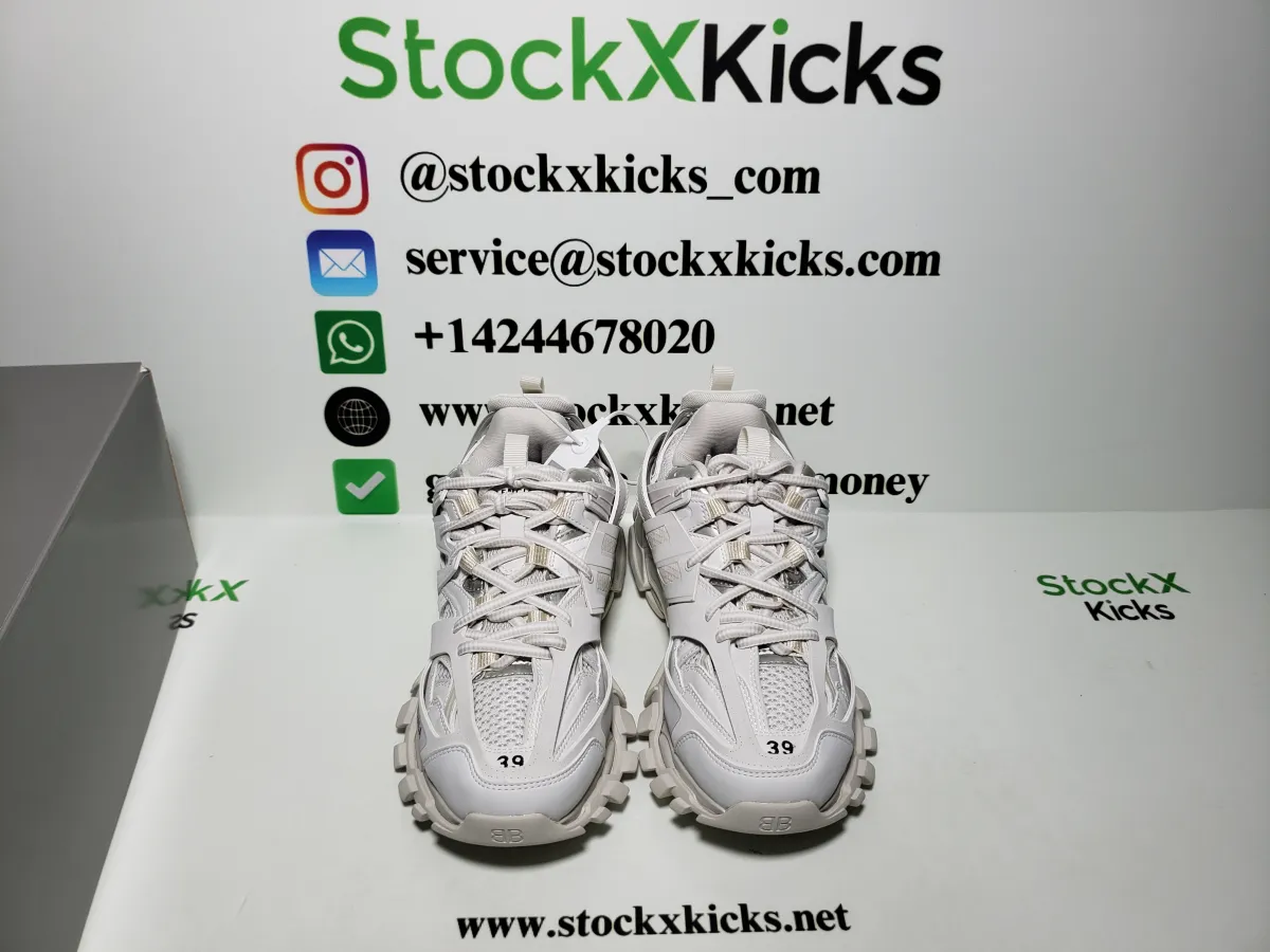 Stockx Kicks Sells Best Fake Balenciaga shoes, including fake balenciaga Track Tess S. White LED