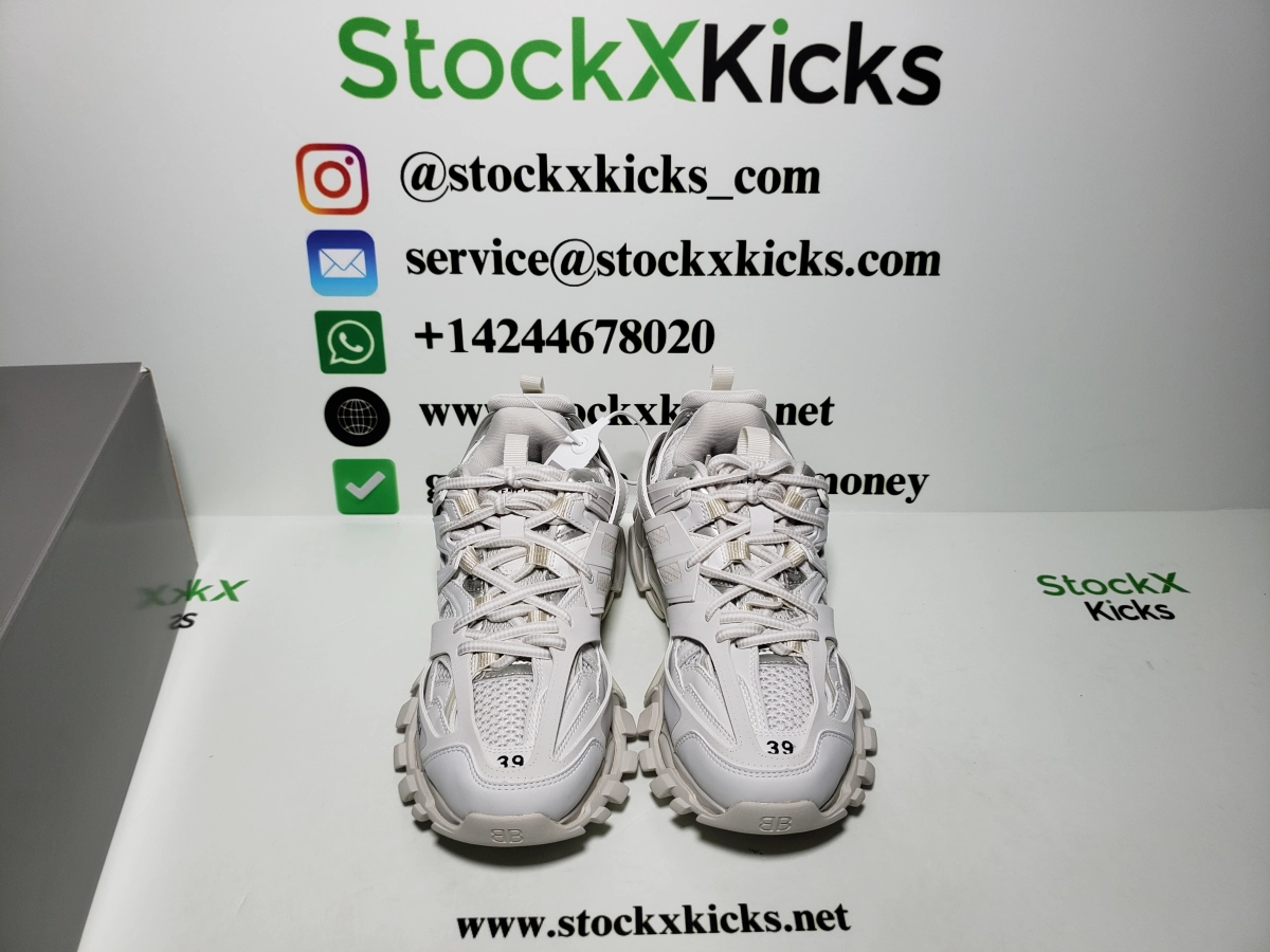 Stockx Kicks Sells Best Fake Balenciaga shoes, including fake balenciaga Track Tess S. White LED