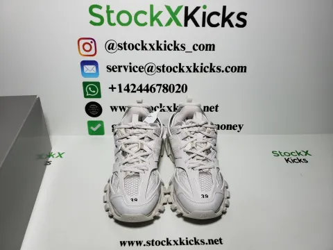 QC Photos: Stockx Kicks Sells Best Fake Balenciaga Track Tess S. White LED