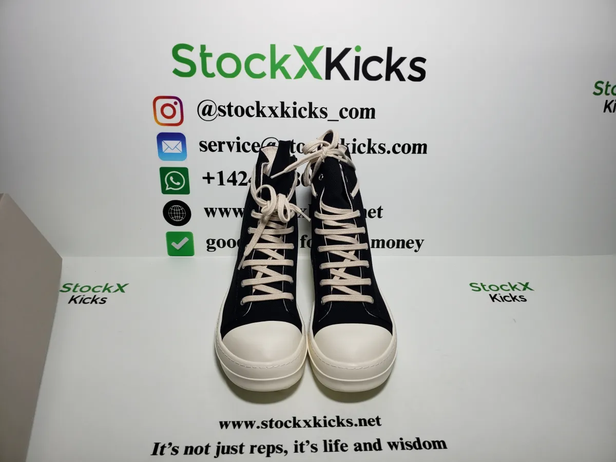 Shop high quality fake rick owens shoes, including Rick Owens Drkshdw Strobe Black, at best replica shoes website stockxkicks