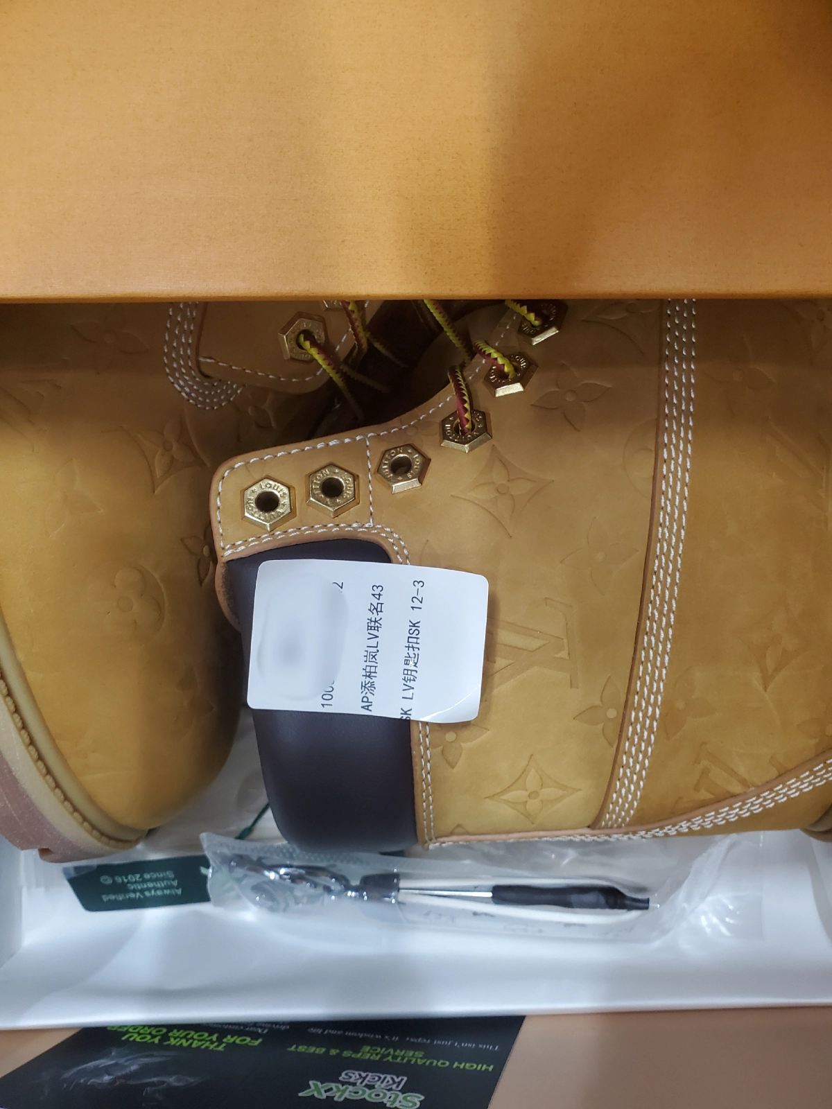 stockxkicks sells high quality designer reps, including fake lv reps shoes. We're shipping replica Replica Louis Vuitton x Timberland 6-In Ankle Boot
