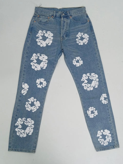 Why Choose Stockxkicks' Fake Denim Tears? Honest QC Photos Review - DENIM TEARS THE COTTON WREATH JEAN LIGHT WASH