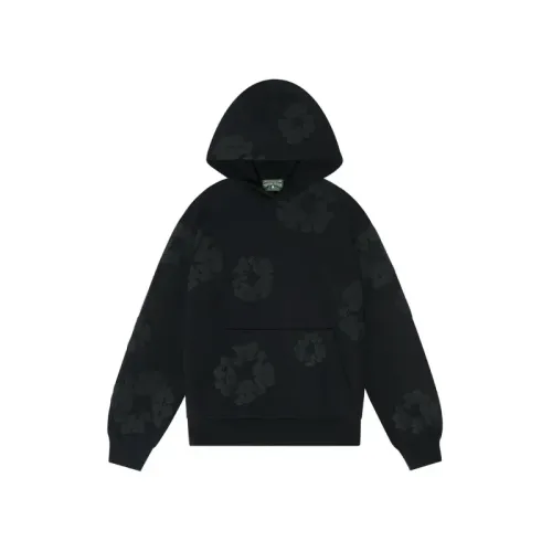 Customer Feedback:Denim Tears Cotton Wreath Hoodie Black Monochrome