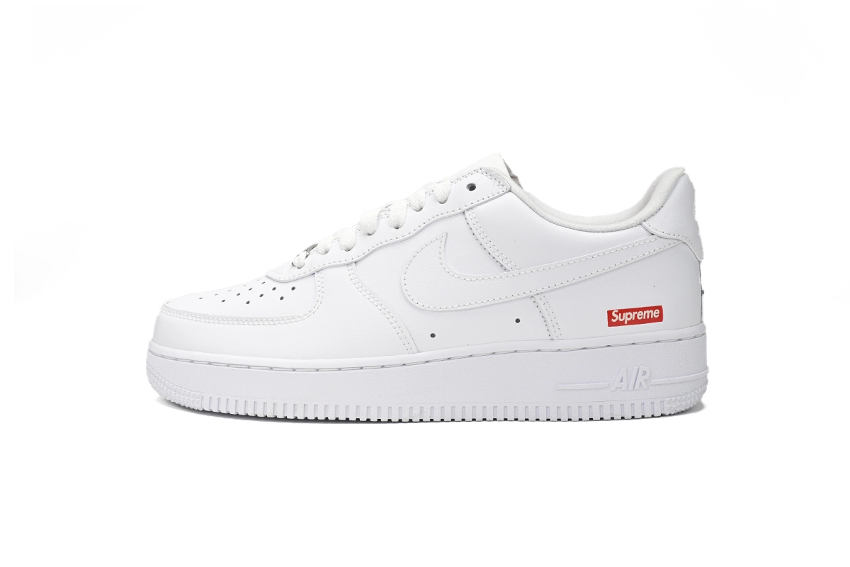 Customer Feedback:CU9225-100 Supreme x Nike Air Force 1 Low White For Sale