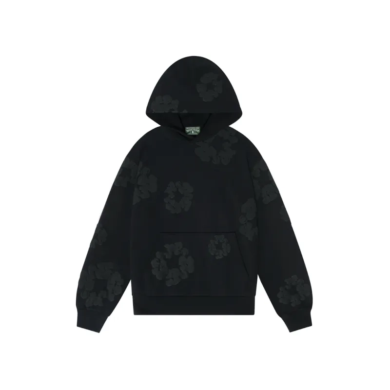 Customer Feedback:Denim Tears Cotton Wreath Hoodie Black