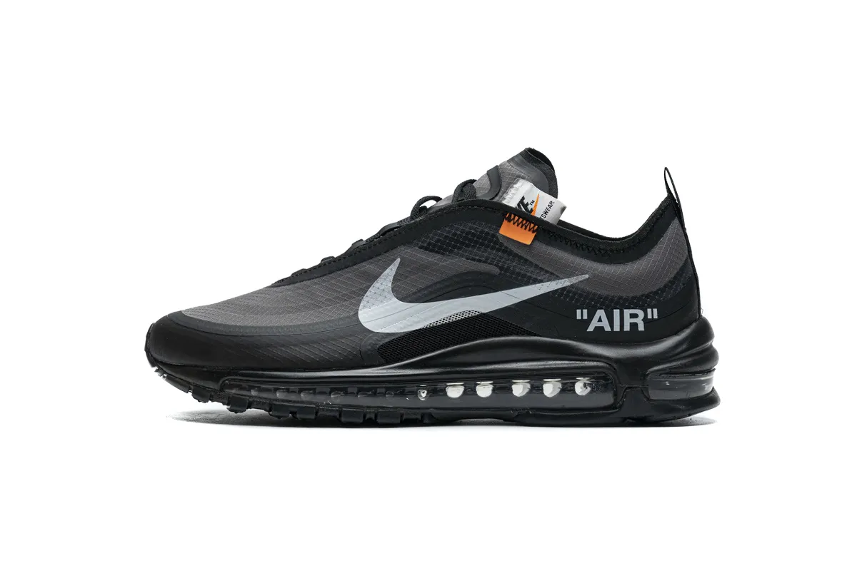 Customer Feedback:Off-White x Nike Air Max 97 All Black AJ4585-001