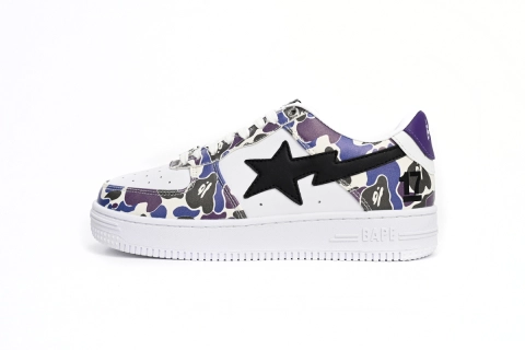 Customer Feedback:A Bathing Ape Bape Sta Low White Purple Color Spray 1H30-191-004